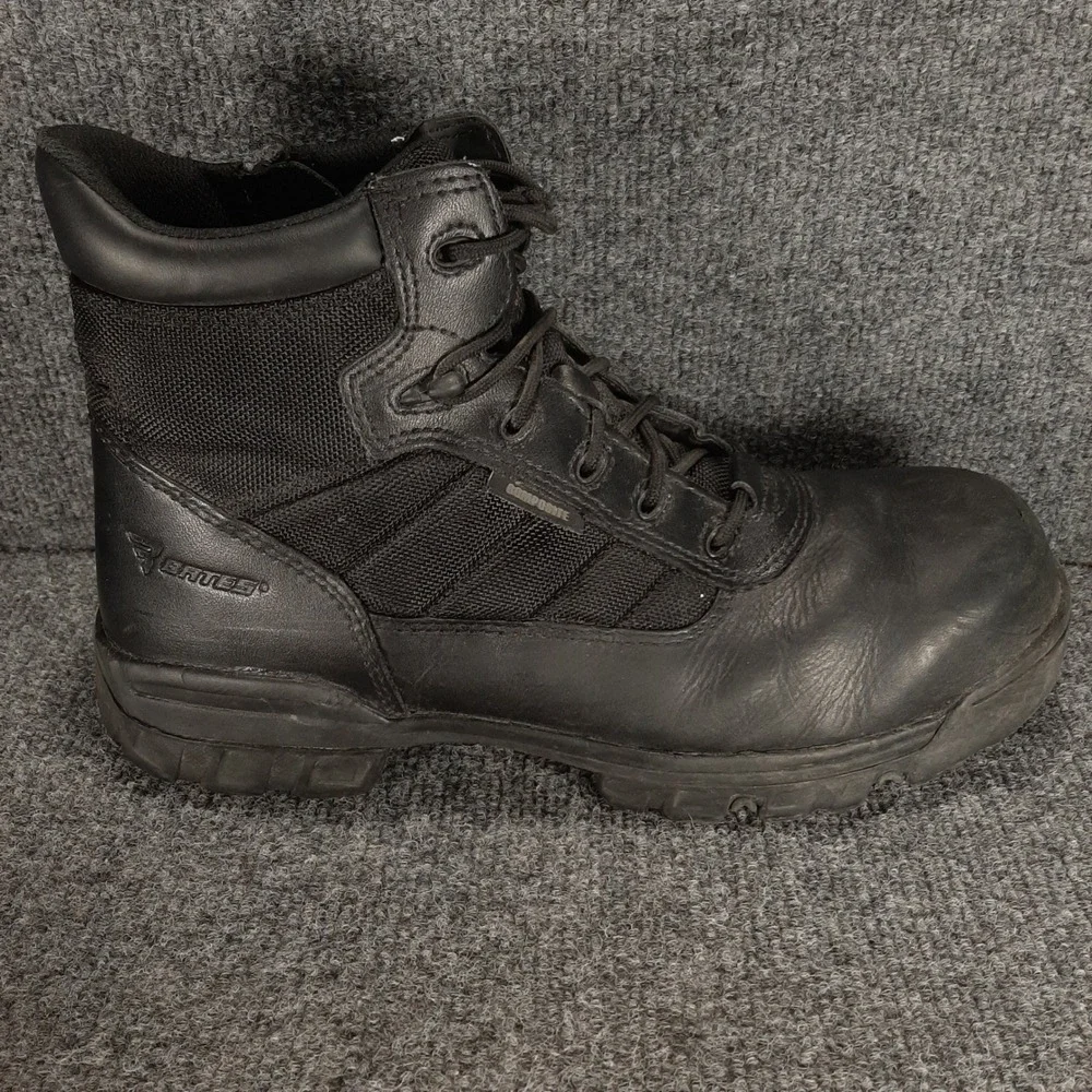 Bates Tactical Boots GX-8 E02264 10.5 Black Mens Composite Toe Side Zip